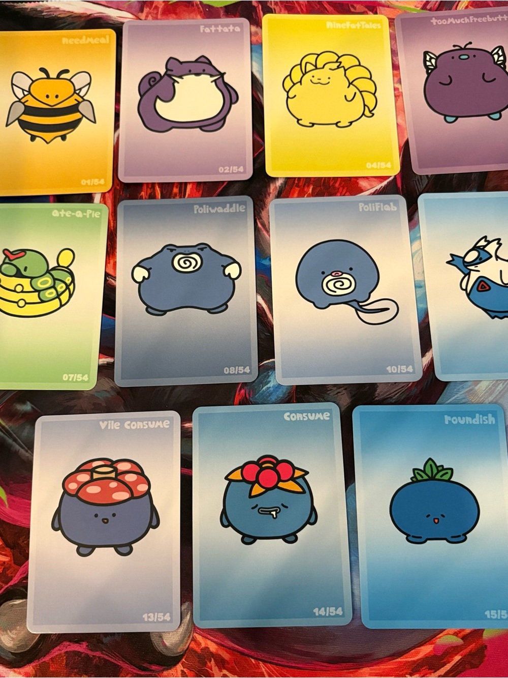 Pudgemon Cards